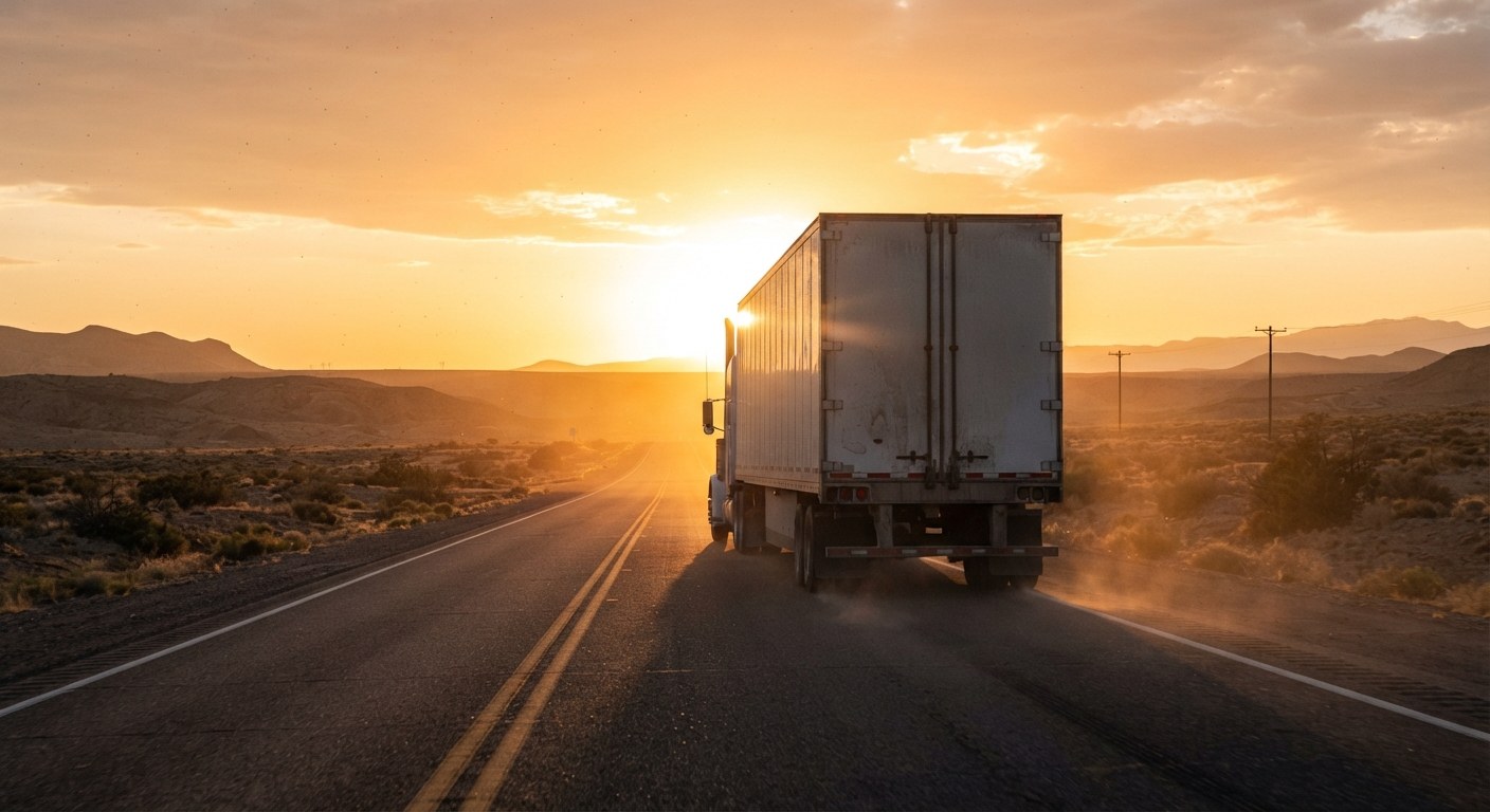 AAK TRUCKING LLC tractor and dry van trailer